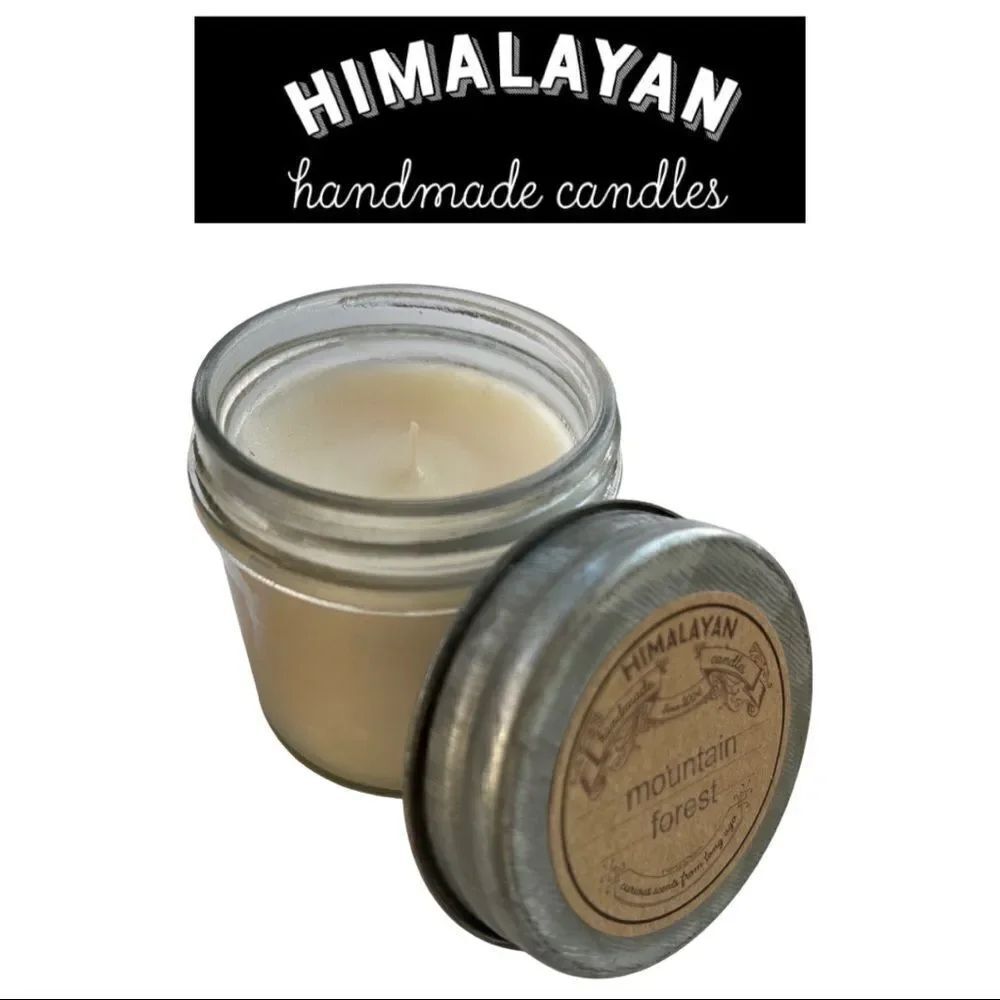 Himalayan Handmade Candles • Curiosity Jar Candle • Mountain Forest • New in Box